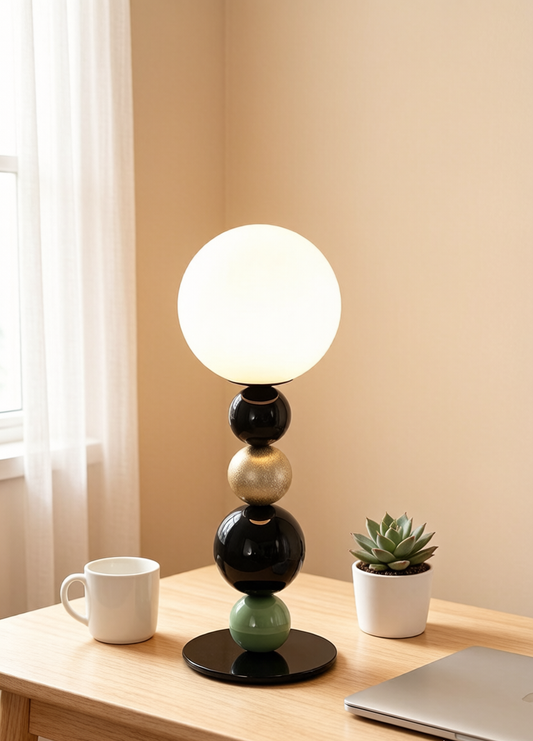 Bubble Ball Stacked Floor Lamp