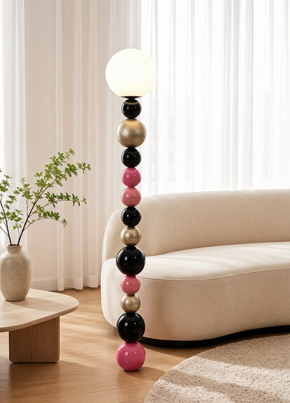Bubble Ball Stacked Floor Lamp