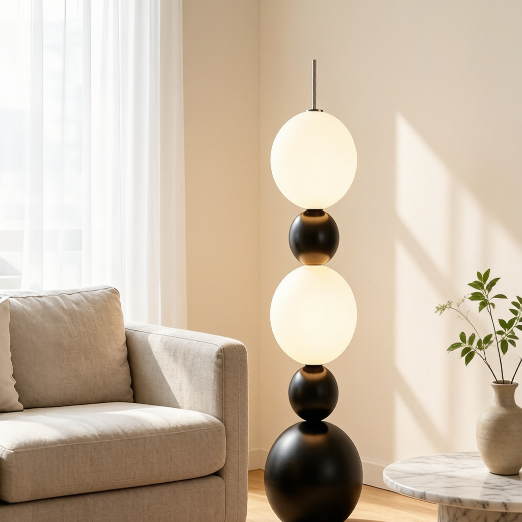 Gourd Ball Floor Lamp