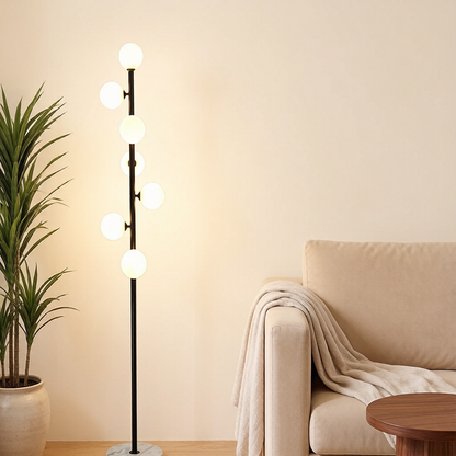 Multi-Globe Tree Branch Floor Lamp
