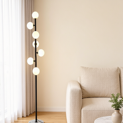 Multi-Globe Tree Branch Floor Lamp